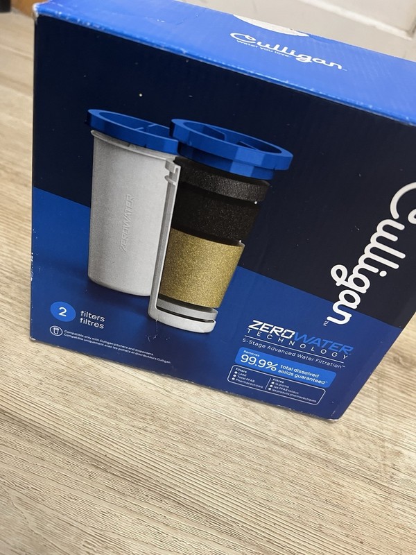 Culligan Zerowater Replacement Filter 5-Stage Filters (Lot of 2) Open Box gallery