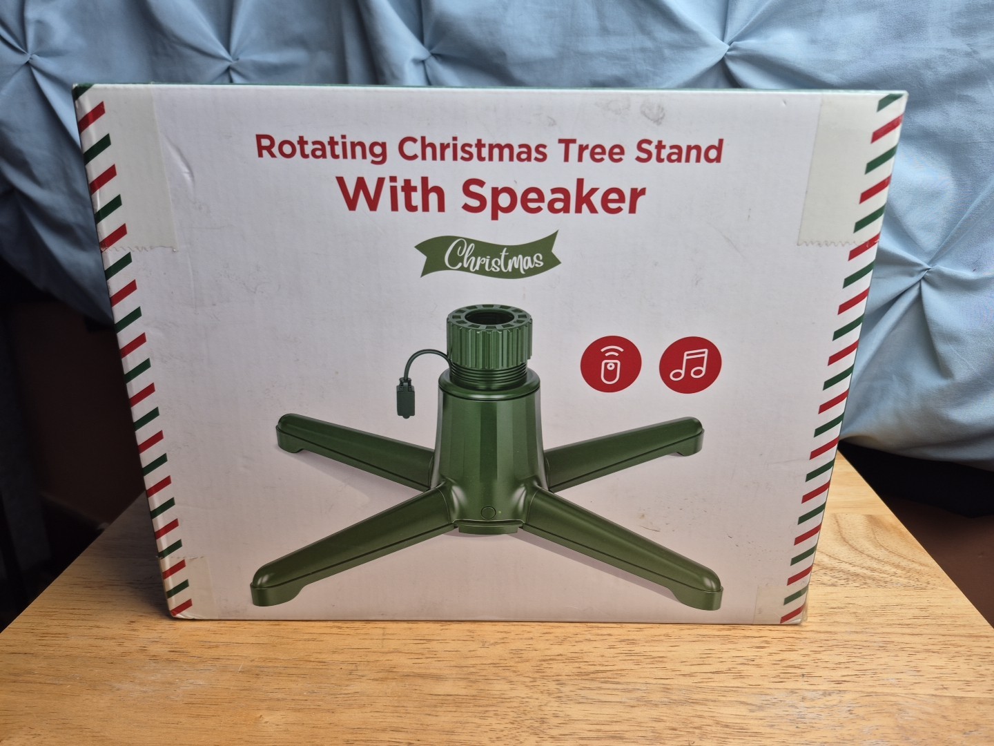 New 360 Degree Rotating Christmas Tree Stand up to 9 Ft 120 Lb Artificial Tree gallery
