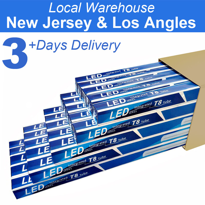 5Ft LED Shop Light 48W 60 Inch Cooler Door Freezer 5' 60'' LED Tube Fixture 25PC gallery