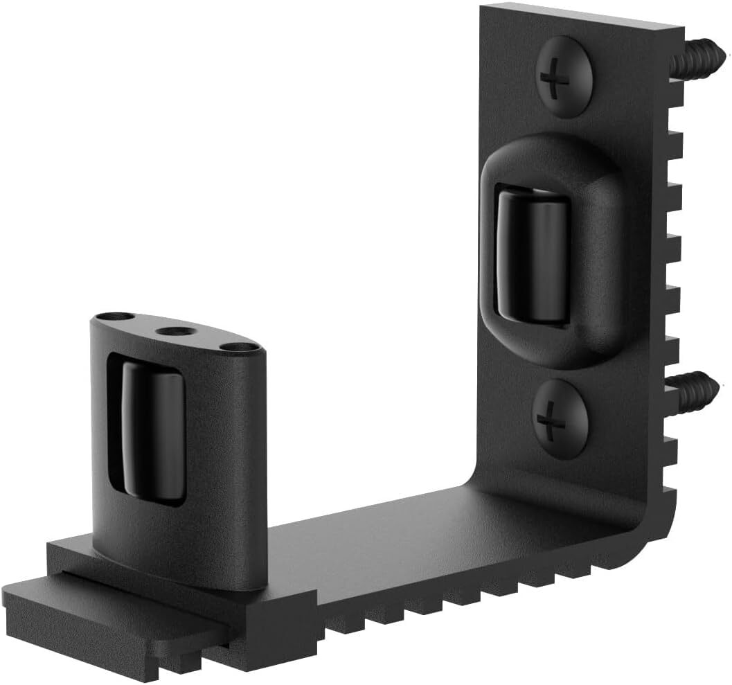 1PACK Upgraded Adjustable Wall Mount Floor Guide for Sliding Barn Door Hardware gallery