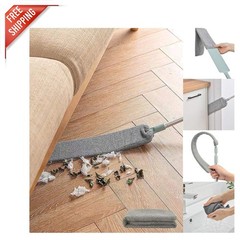 Extendable Microfiber Duster 40-55in for Effortless Under Appliance Cleaning