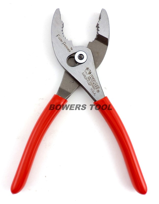 Wilde Tool 6-1/2 ” Combination Slip Joint Pliers Flush Fastener Heat Treated gallery