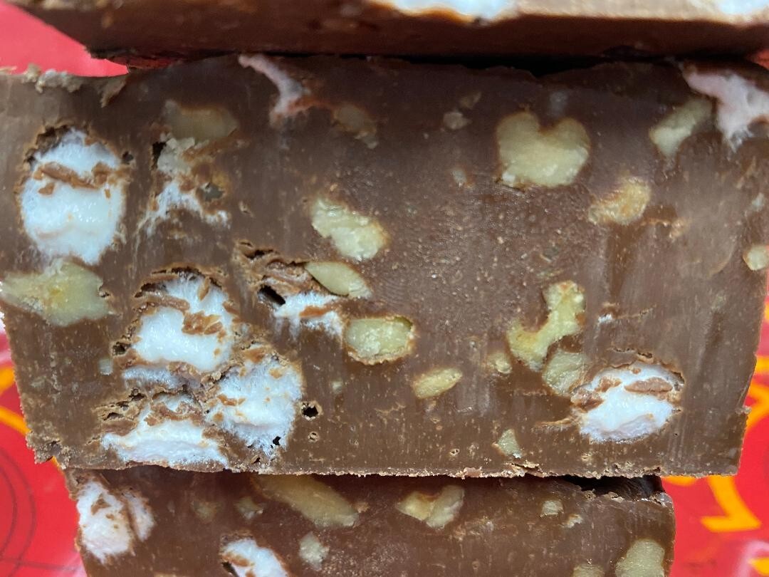 Rocky Road Fudge 1/2 pound gallery