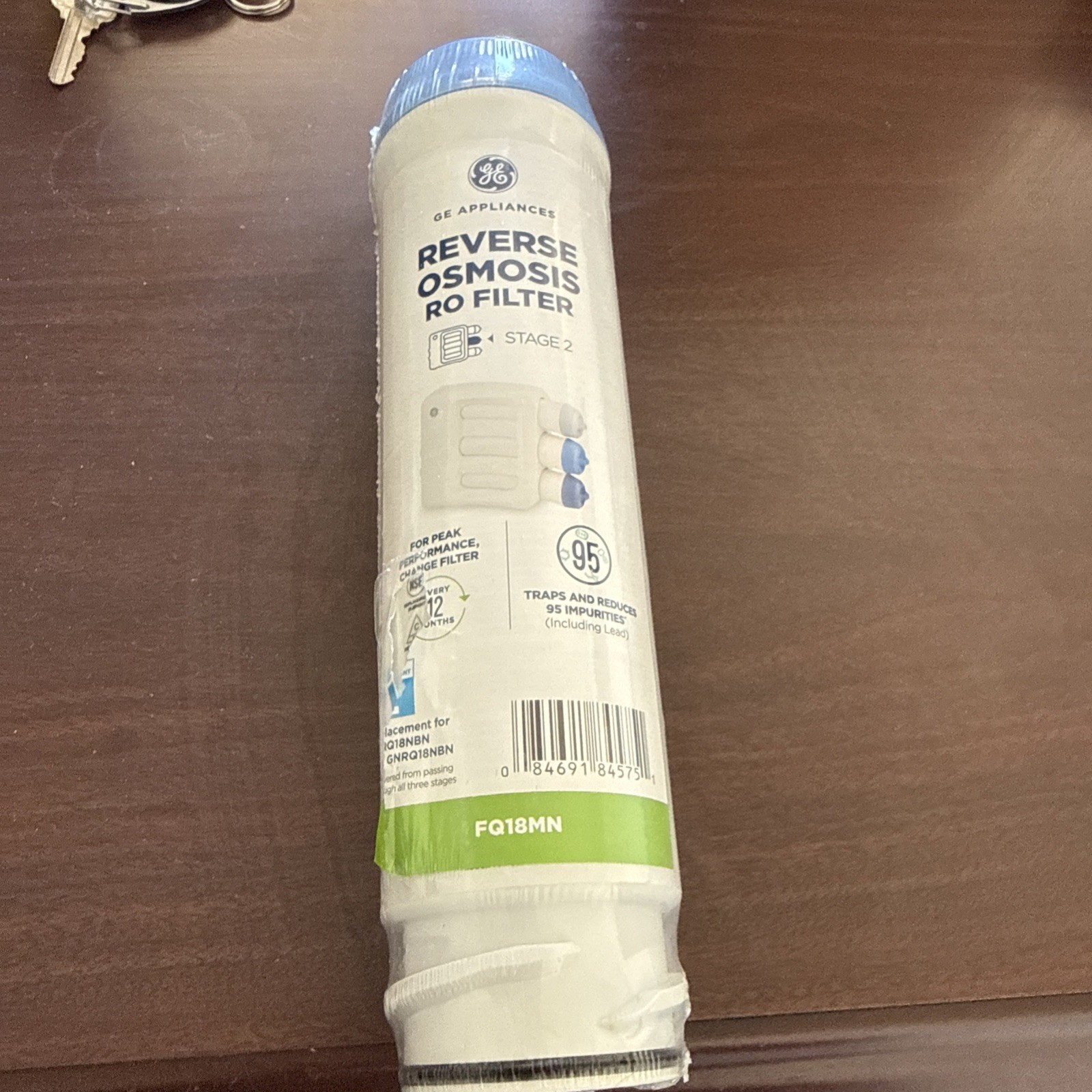GE FQ18MN Water Filter For Aqua Optima Evolve - White (sealed) gallery