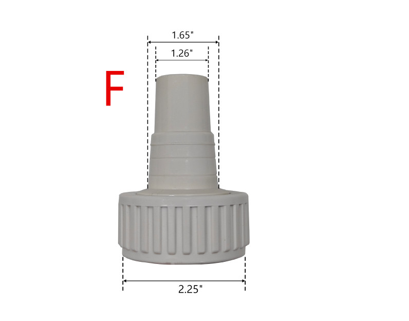 2Pcs Pool PVC Fitting Tube Fitting Adapter Hose Connector For Swimming Pool Pump gallery