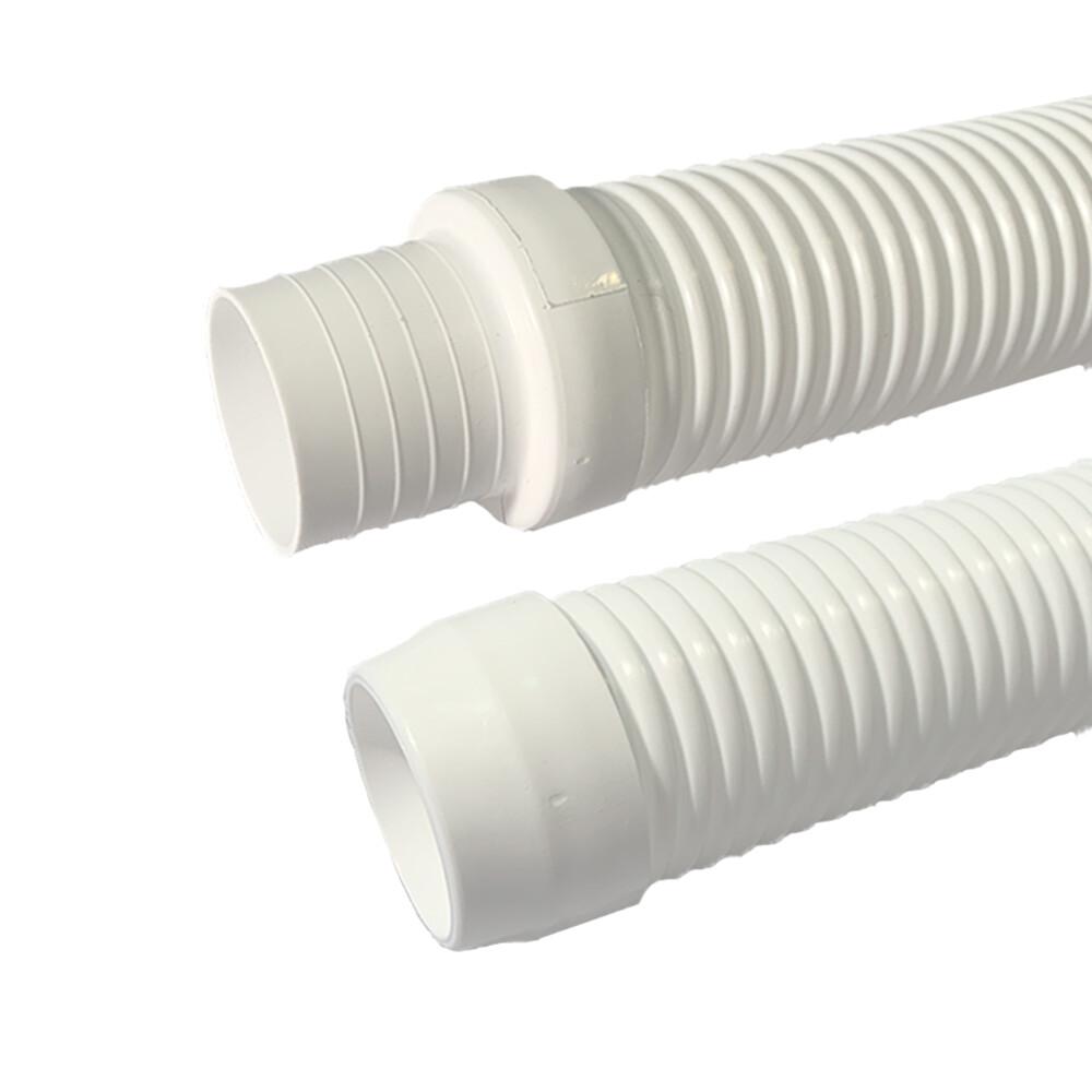 Puri Tech Pool Cleaner Vac Hose Kreepy Krauly Barracuda 1.5in x 4ft White 9 pk gallery