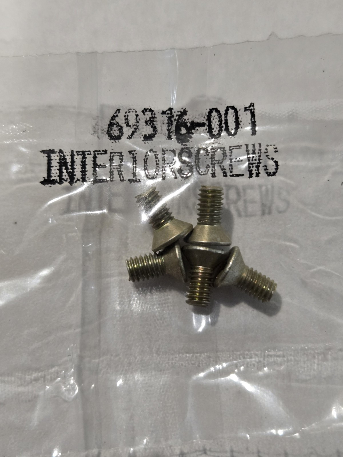 KWIKSET Home Connect 620 REPLACEMENT SCREWS 69316 (5) gold gallery