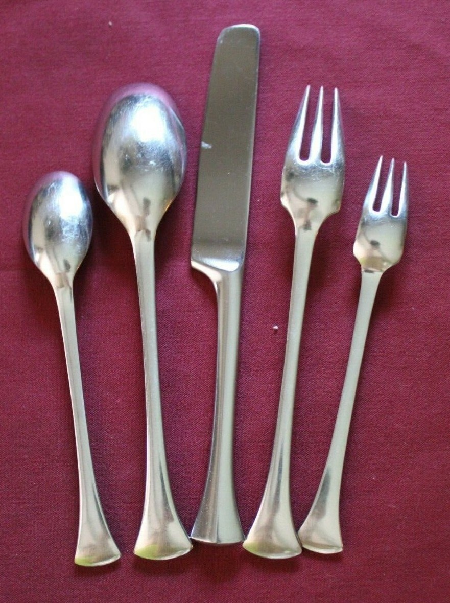 Dansk Stainless THISTLE Open Stock- You Select the Piece Satin Flatware Japan gallery