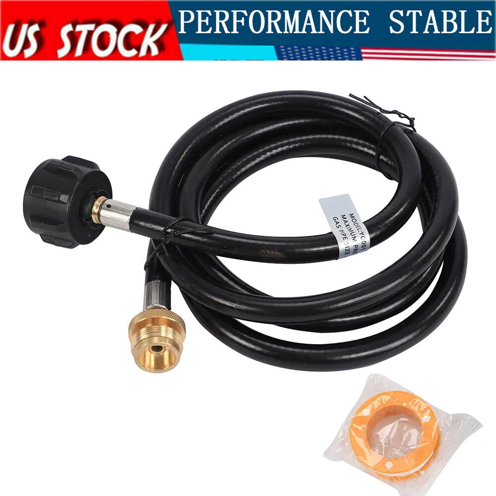 6FT Propane Adapter Hose LP Tank 1lb to 20lb Converter For QCC1 Type Gas Grill gallery