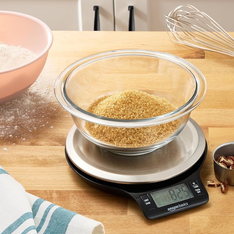 Digital Kitchen Scale with LCD Display Batteries Included Weighs up to 11 Pounds gallery