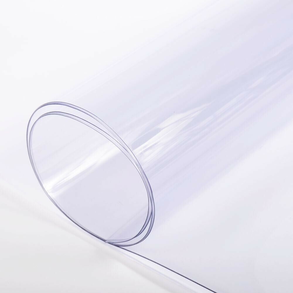 Premium Clear Plastic Vinyl Table Cover Tablecloth Protector - Sold Folded gallery