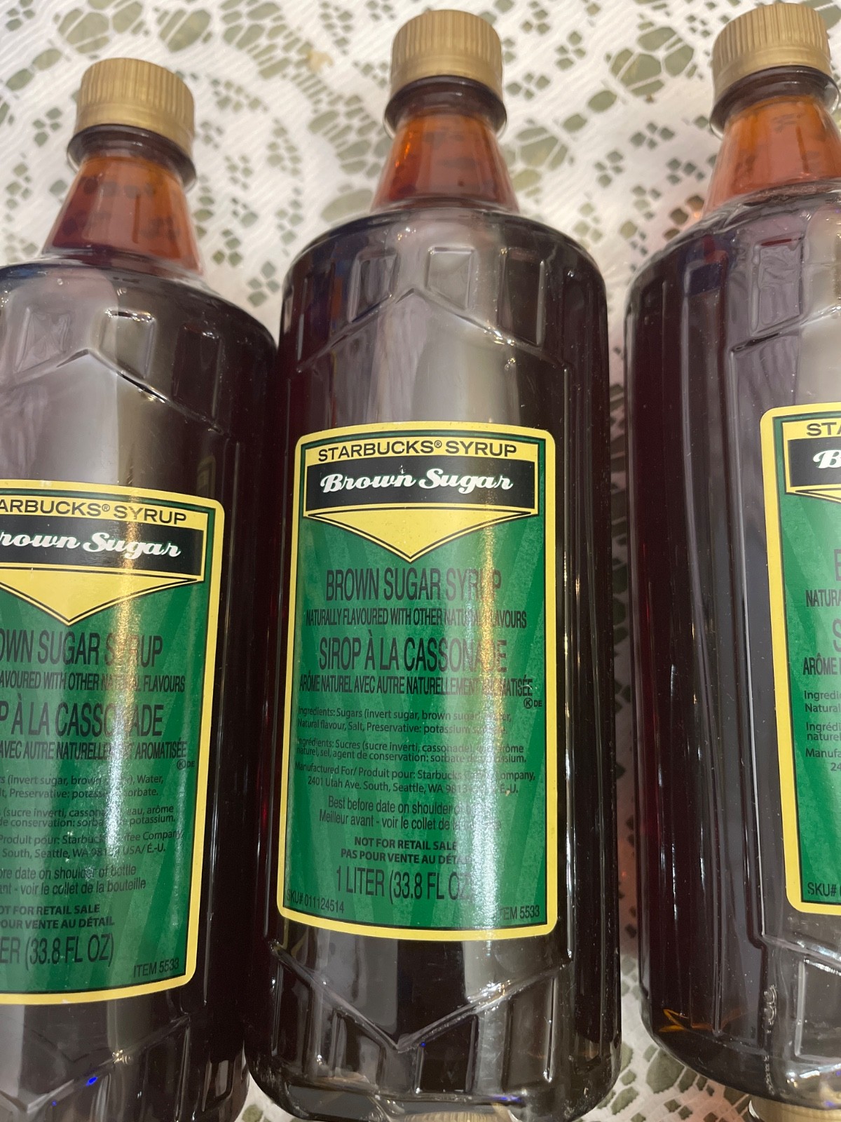 SBUX Brown Sugar Syrup Coffee Flavoring, (fresh) - sept 2026 gallery