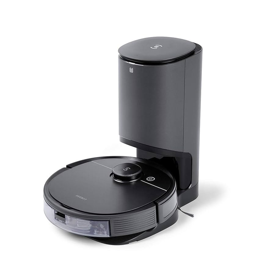 ECOVACS Deebot T8 AIVI+ Robot Smart Vacuum Cleaner and Mop with Self Empty Base gallery