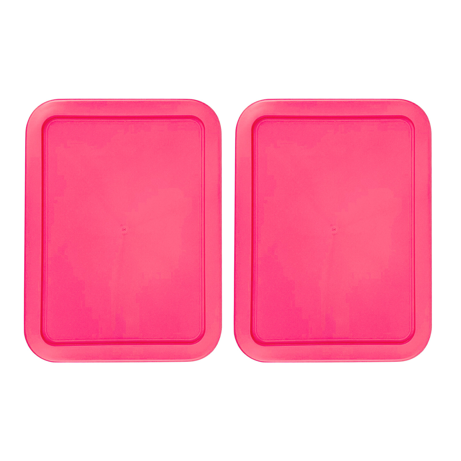 Replacement Lid for 6-CUP Pyrex Cover Rectangle (6.75" x 8.75") FUSCIA (2-Pack) gallery