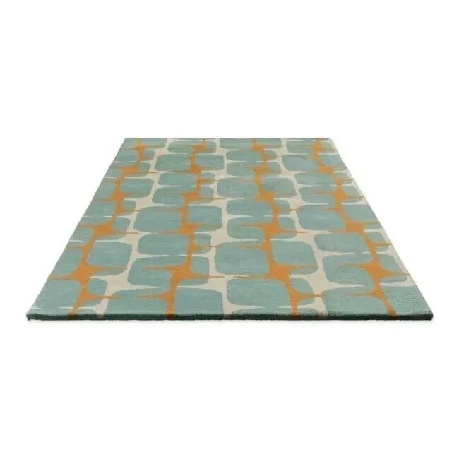 New Design Handmade Sky Geometric Hand tufted Wool Rug gallery