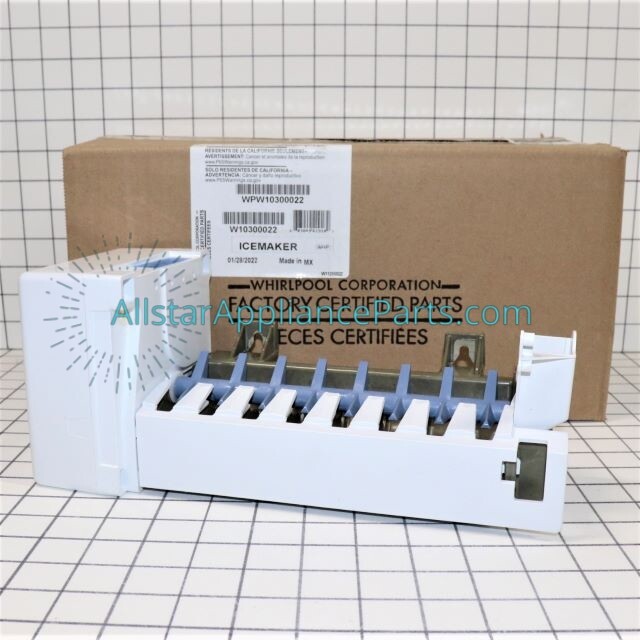 Whirlpool Refrigerator Ice Maker Assembly WPW10300022 gallery
