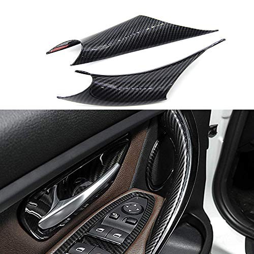 FEXON 2PCS Door Pull Handle Covers Replacement for BMW 3 4 Series Driver & gallery