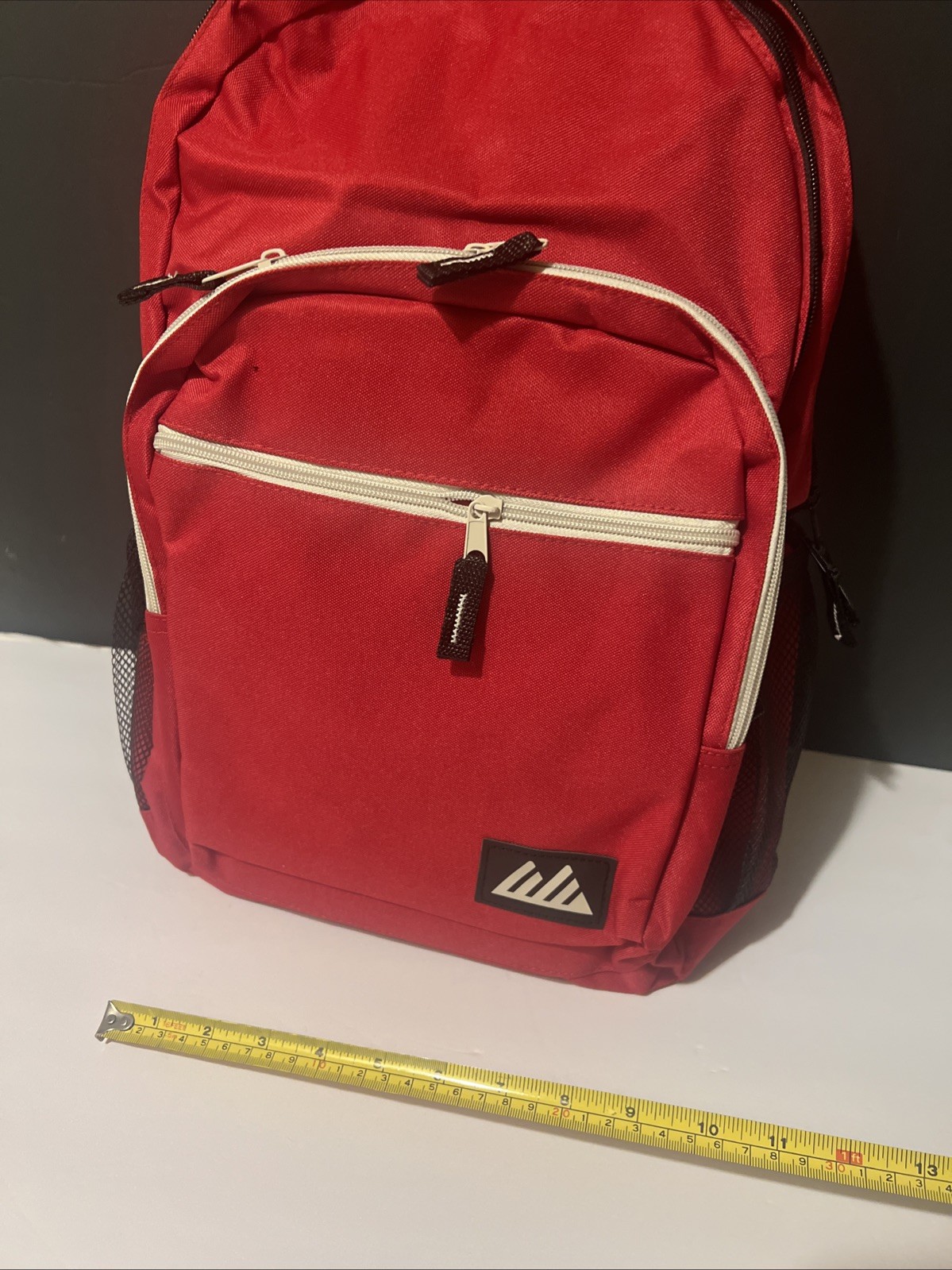 BN NT Red Backpack 13.5" Length, 16" Height, 4.25" Depth 3