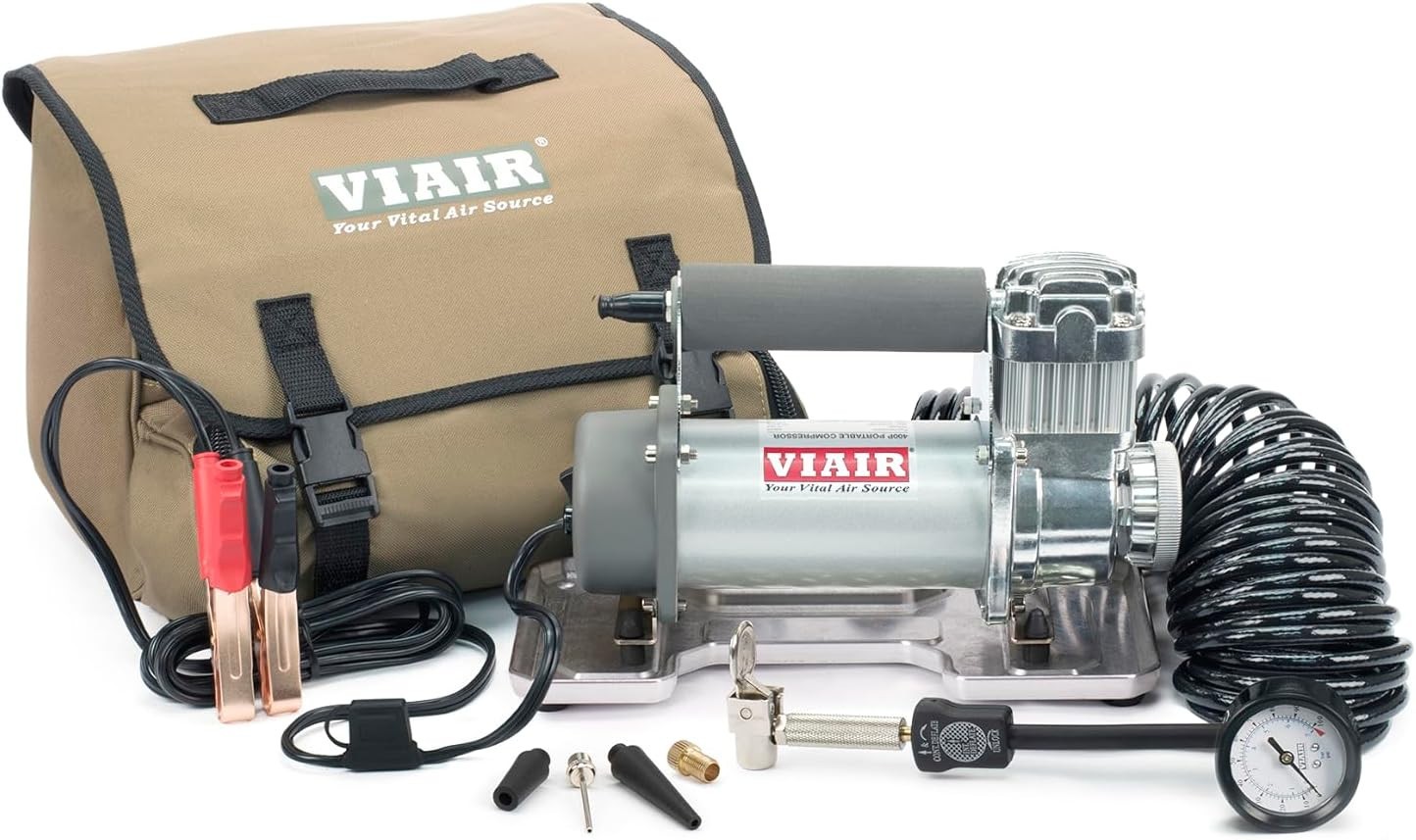 400P - 40043 Portable Compressor Kit. Tire Pump, Truck/SUV Tire Inflator, For Up gallery
