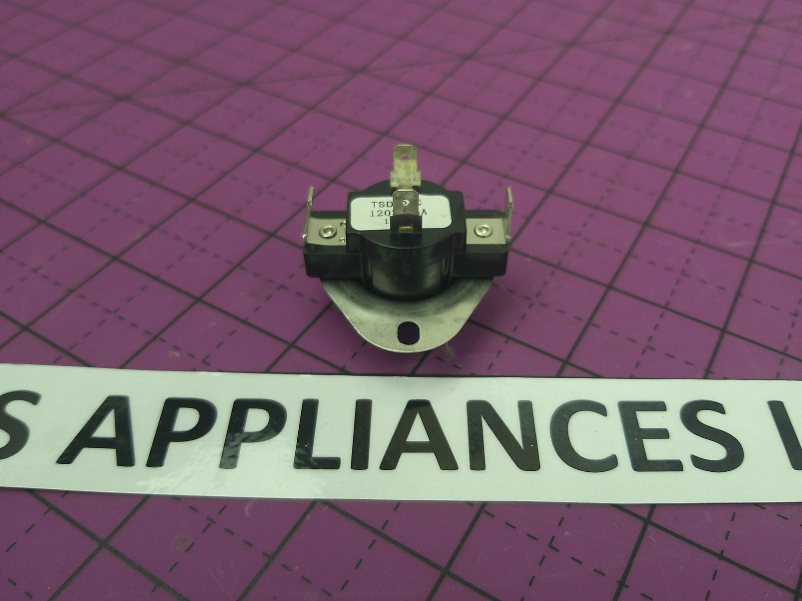 TSD301C - WHIRLPOOL Maytag OEM Dryer Thermostat TSD301C; 155F, 120V, 25A gallery