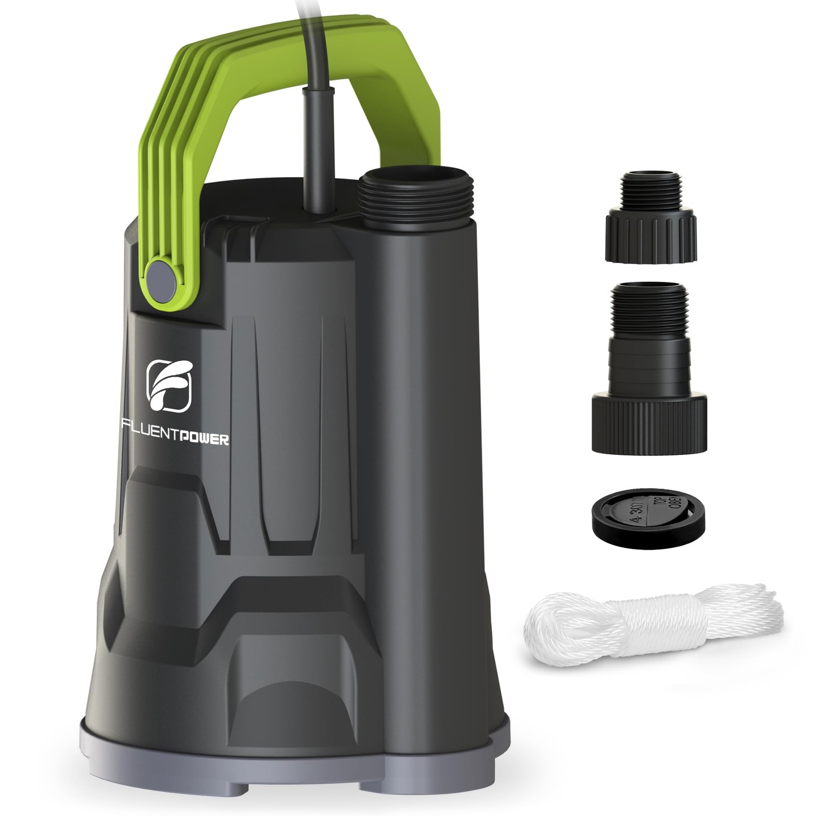 Sump Pump, 1/2HP Submersible Water Pump, 2500GPH Utility Pump Manual Control ... gallery