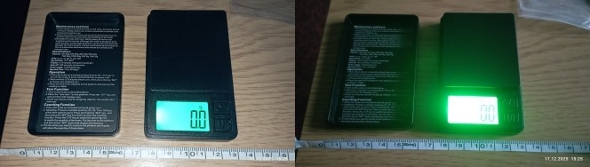 1 Precision Scale Mini Small 1000g 0.01g Black Pocket AAA (Foreign Shipping) gallery