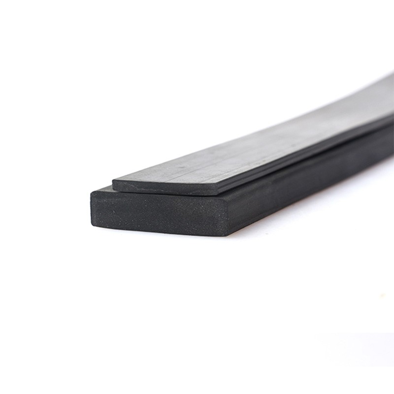 Solid Black Nitrile NBR Rubber Sealing Strip Thick 3/4/5/6/8-30mm Width 4-70mm gallery
