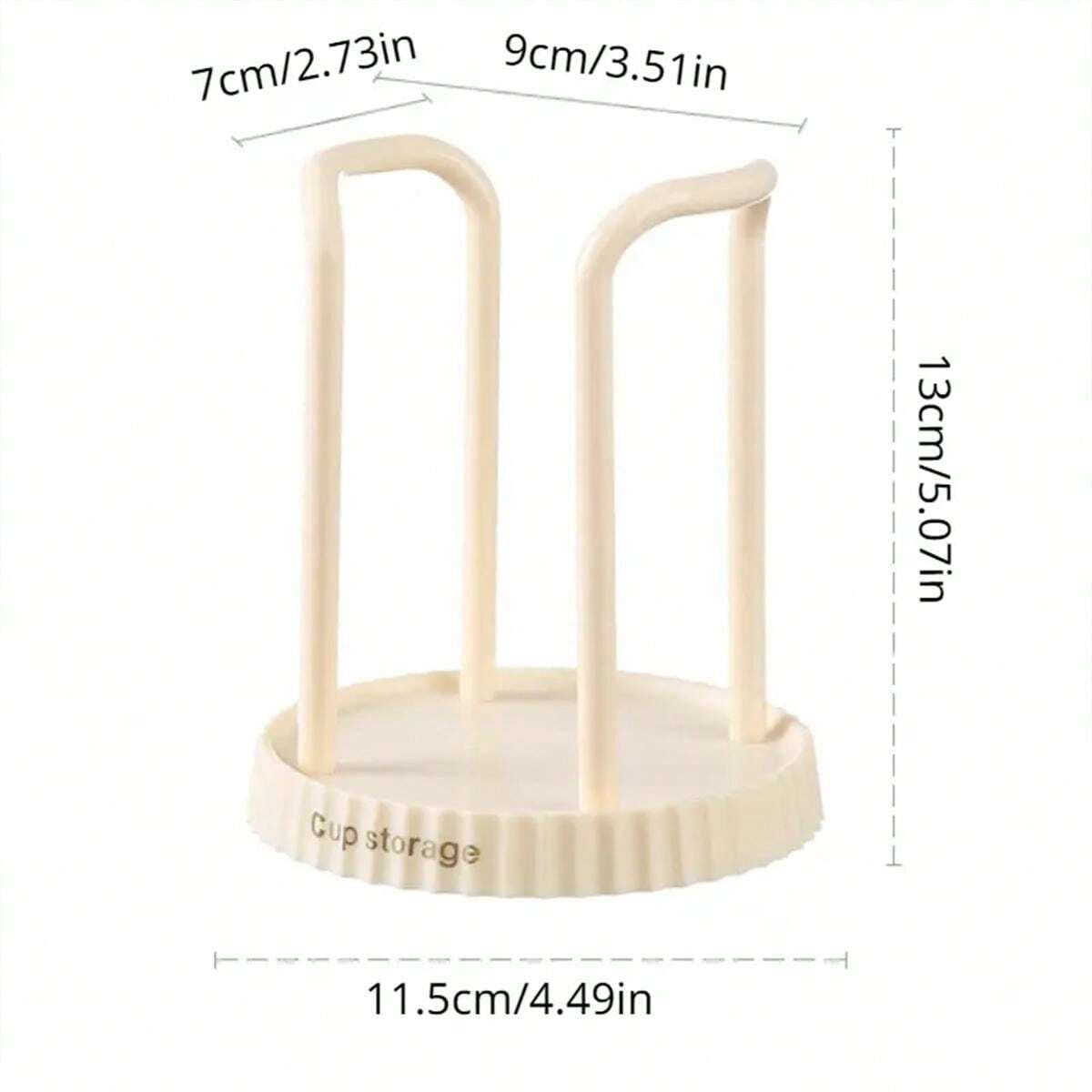 1pk Cup Storage Rack Multi-Use Paper Cup Holder Houshold Coffee Tea Cup Supplies gallery