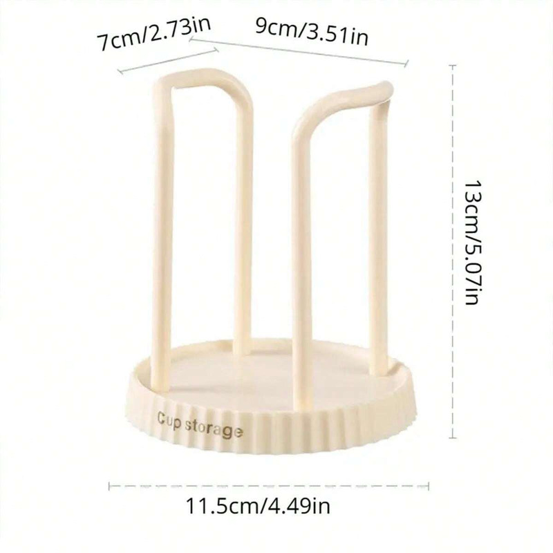 1pk Cup Storage Rack Multi-Use Paper Cup Holder Houshold Coffee Tea Cup Supplies gallery