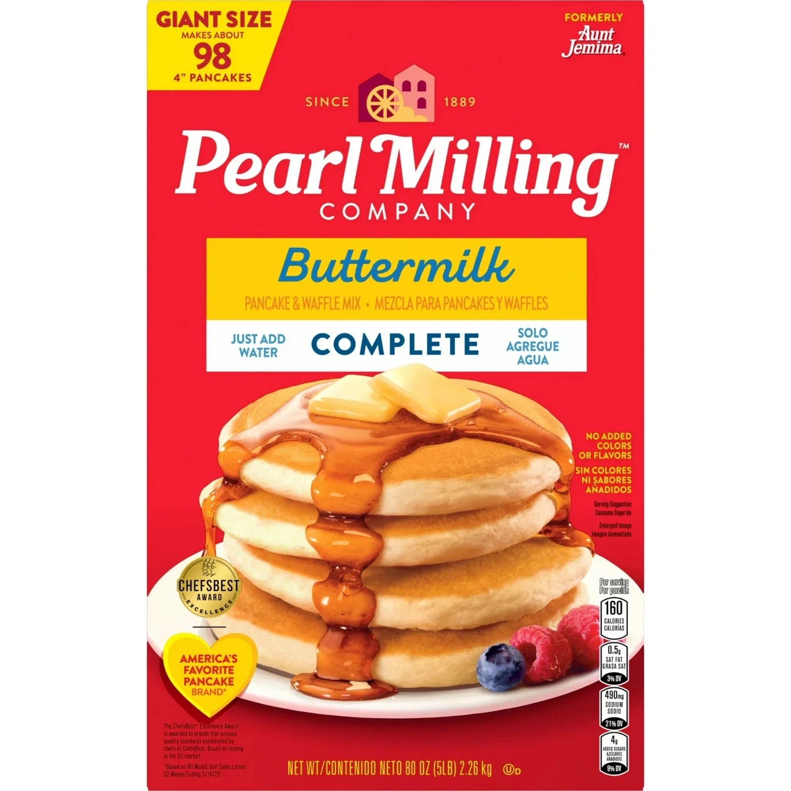 Pearl Milling Company Complete Buttermilk Pancake Mix Buttermilk, 80oz (Packagin gallery