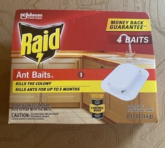 Raid Ant Baits III – 4 Pack – Kills Ants for up to 3 Months