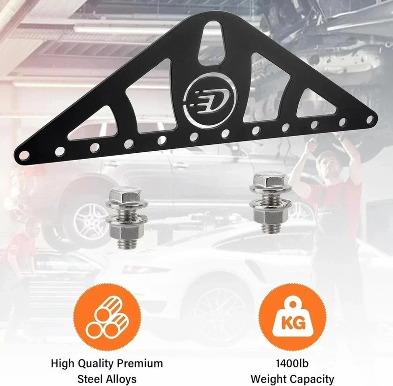 Heavy Duty Engine Lifting Sling Kit 1400 lbs 2/4-Point Nylon Straps Adjustable gallery