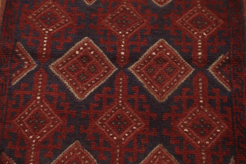 Nomadic Wool Hand-knotted Oriental Runner Rug Traditional Tribal Carpet 2x8 gallery