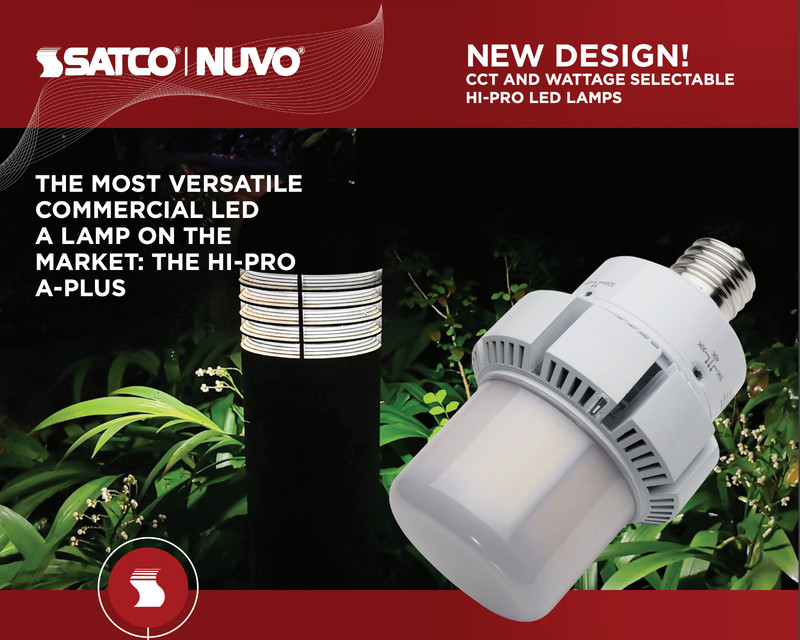 Satco LED HID Replacement 100-277 Volt Medium E26 Exclusionary Mogul Screw EX39 gallery