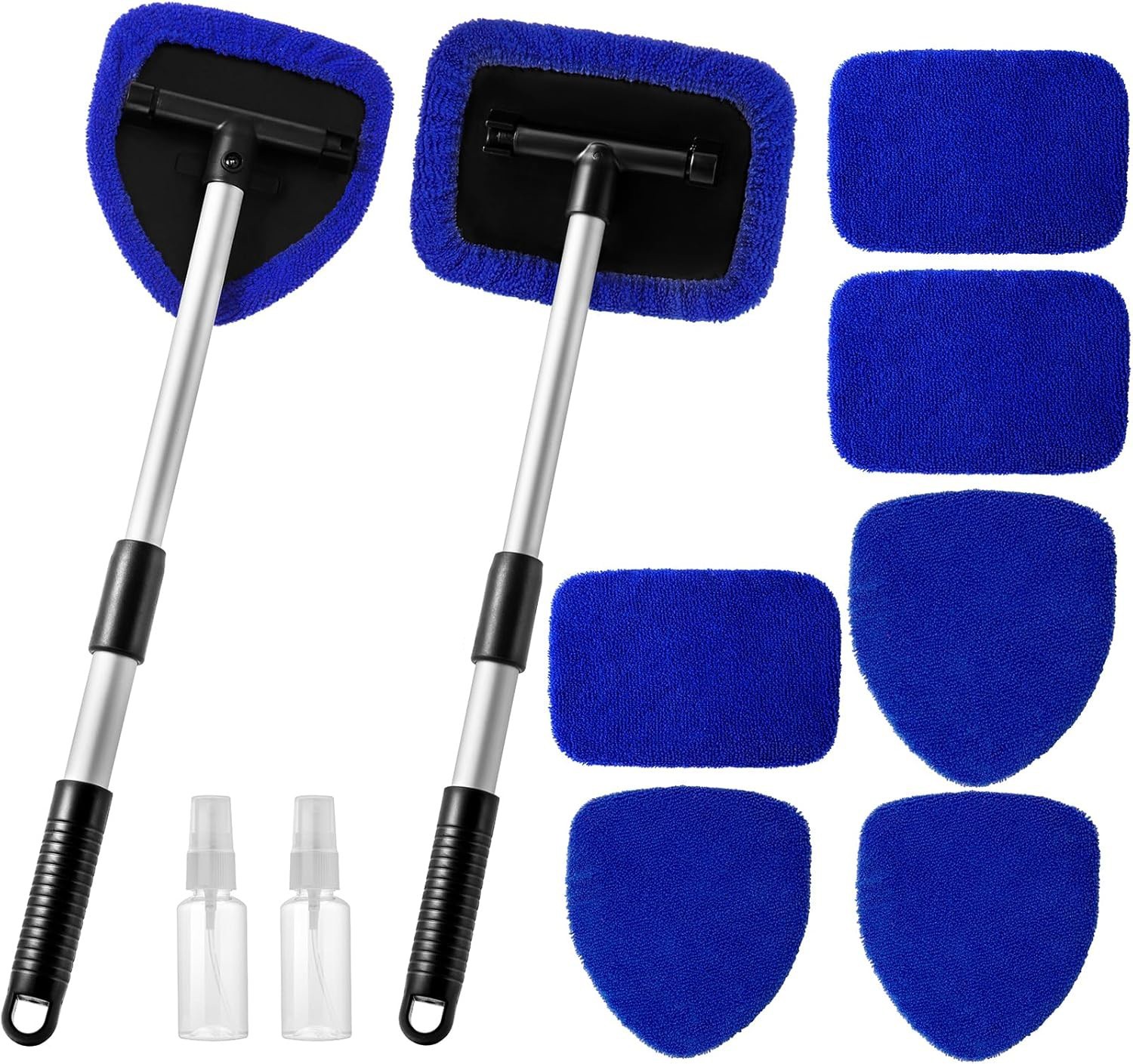 Windshield Cleaner Tool Car Interior Detailing Cleaning Kit Glass Wiper Brush US gallery