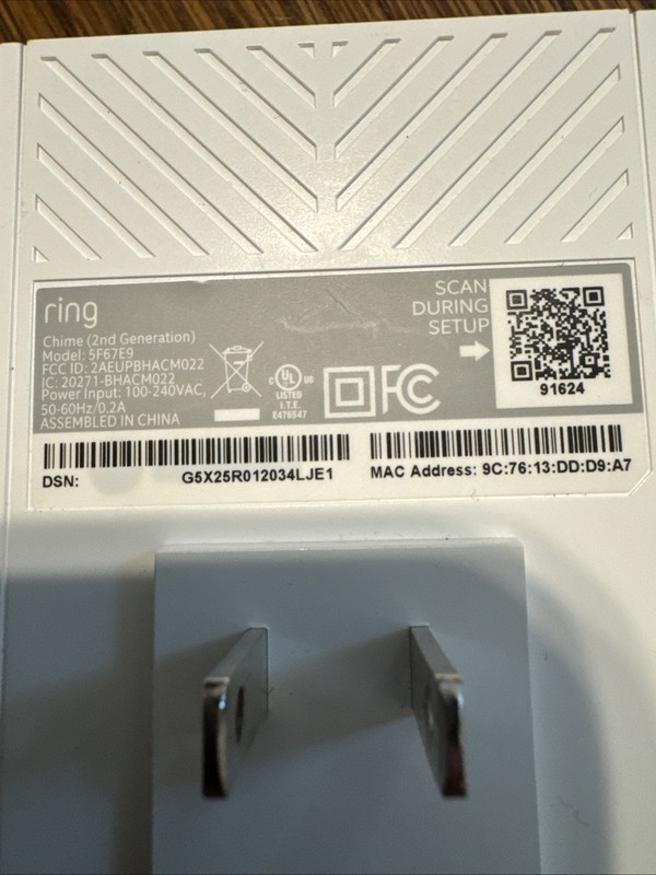 Ring Chime 2nd Generation 5F67E9 Plug In Chime for Ring Devices gallery