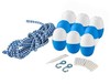 Swimming Pool Safety Rope & Float Kit 20 FT | 9 Floats | Stainless Hooks gallery
