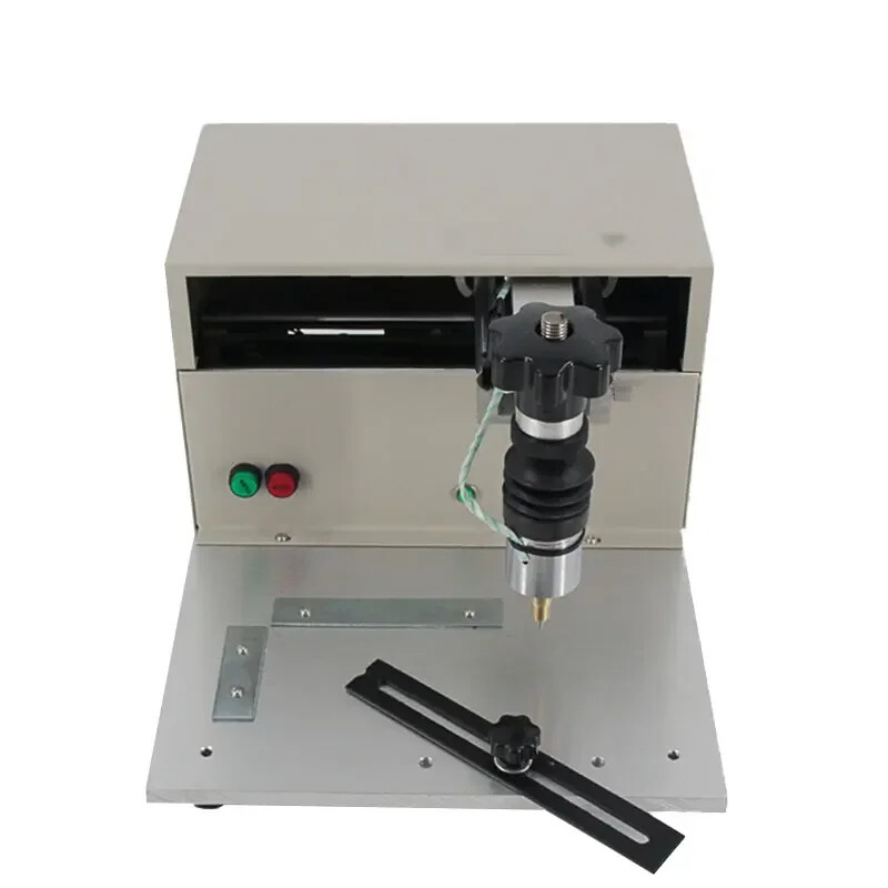 Small Metal Pneumatic Marking Machine Computer Desktop Engraving Machine gallery