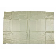 FRETTE Border Sham Pillow Case Beech Green Size 21×37 in. (New)