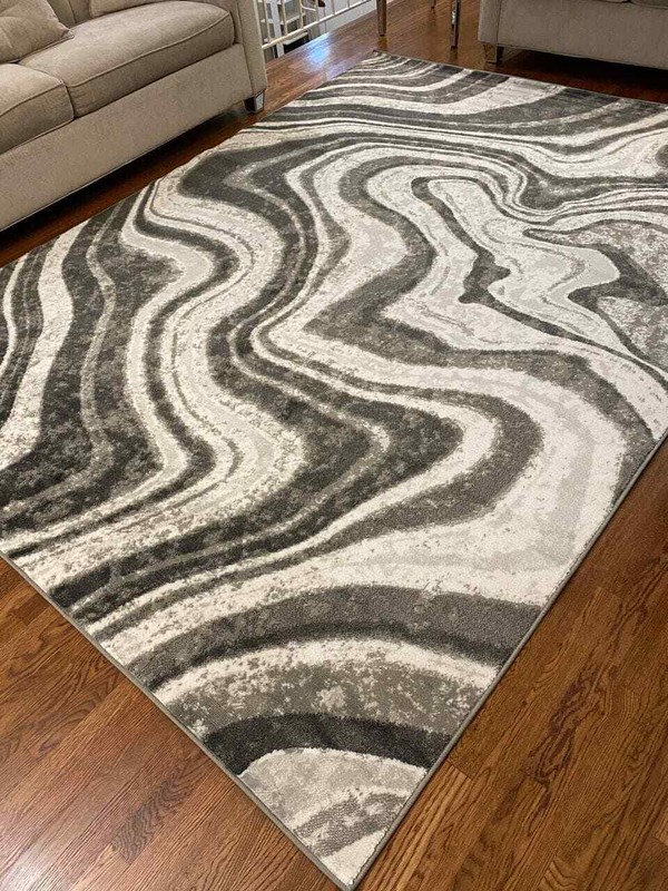 Brand New Abstract Geode Pattern Modern Area Rug 8x11, 5x8 Floor Carpets gallery