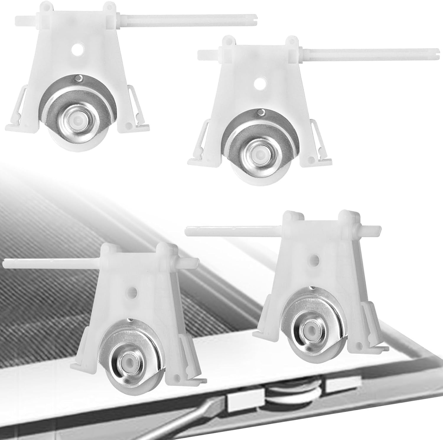 4 Pack Lower Sliding Screen Door Rollers Fits Andersen 1997310 1-1/4" POM gallery