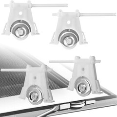 4 Pack Lower Sliding Screen Door Rollers Fits Andersen 1997310 1-1/4″ POM