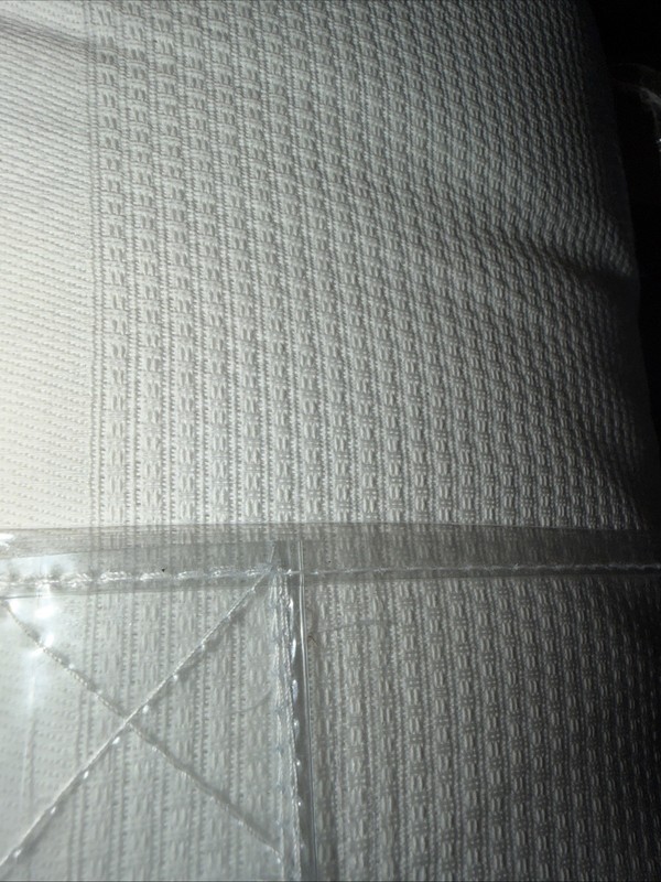 Calvin Klein Queen Comforter + 2 Shams White Wide Geometric Stripe New gallery