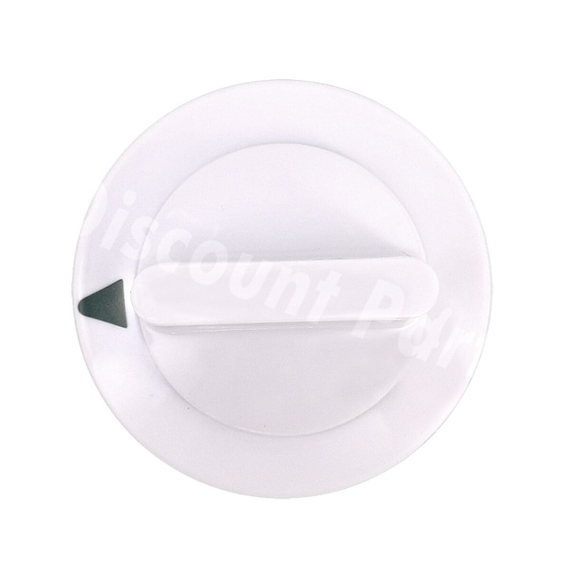 White Dryer Timer Control Knob Fits Ge Electric Hotpoint RCA WE1M652/AP3995164 gallery
