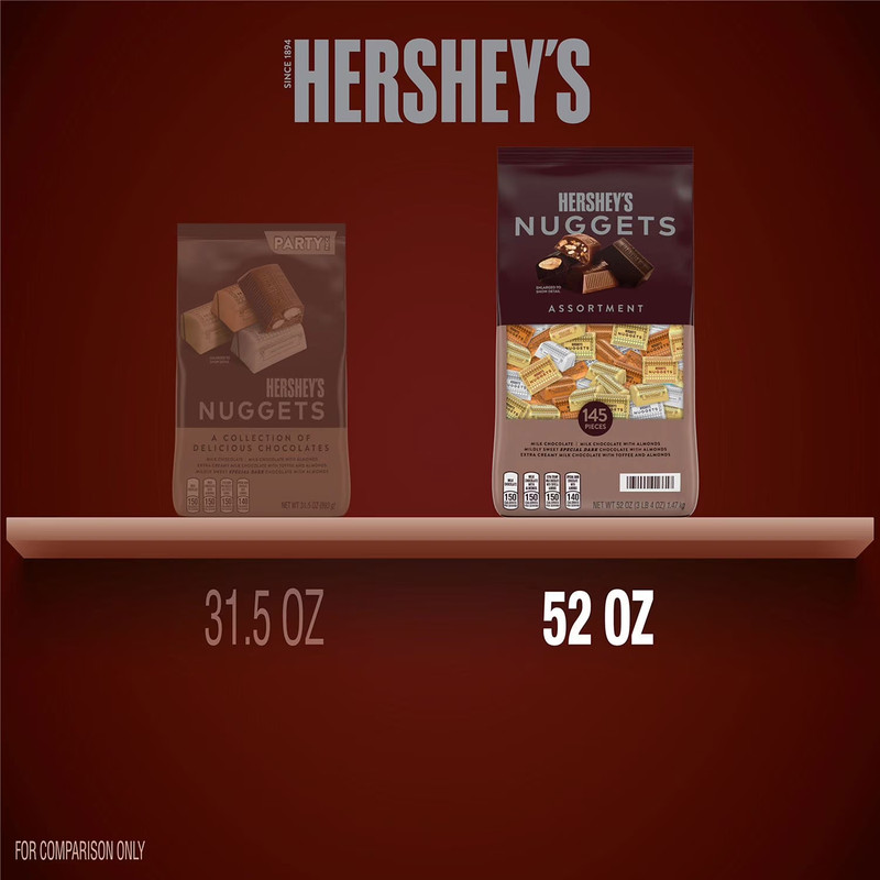 HERSHEY'S NUGGETS Assorted Chocolate Candy, 145 pcs. - FREE shipping gallery