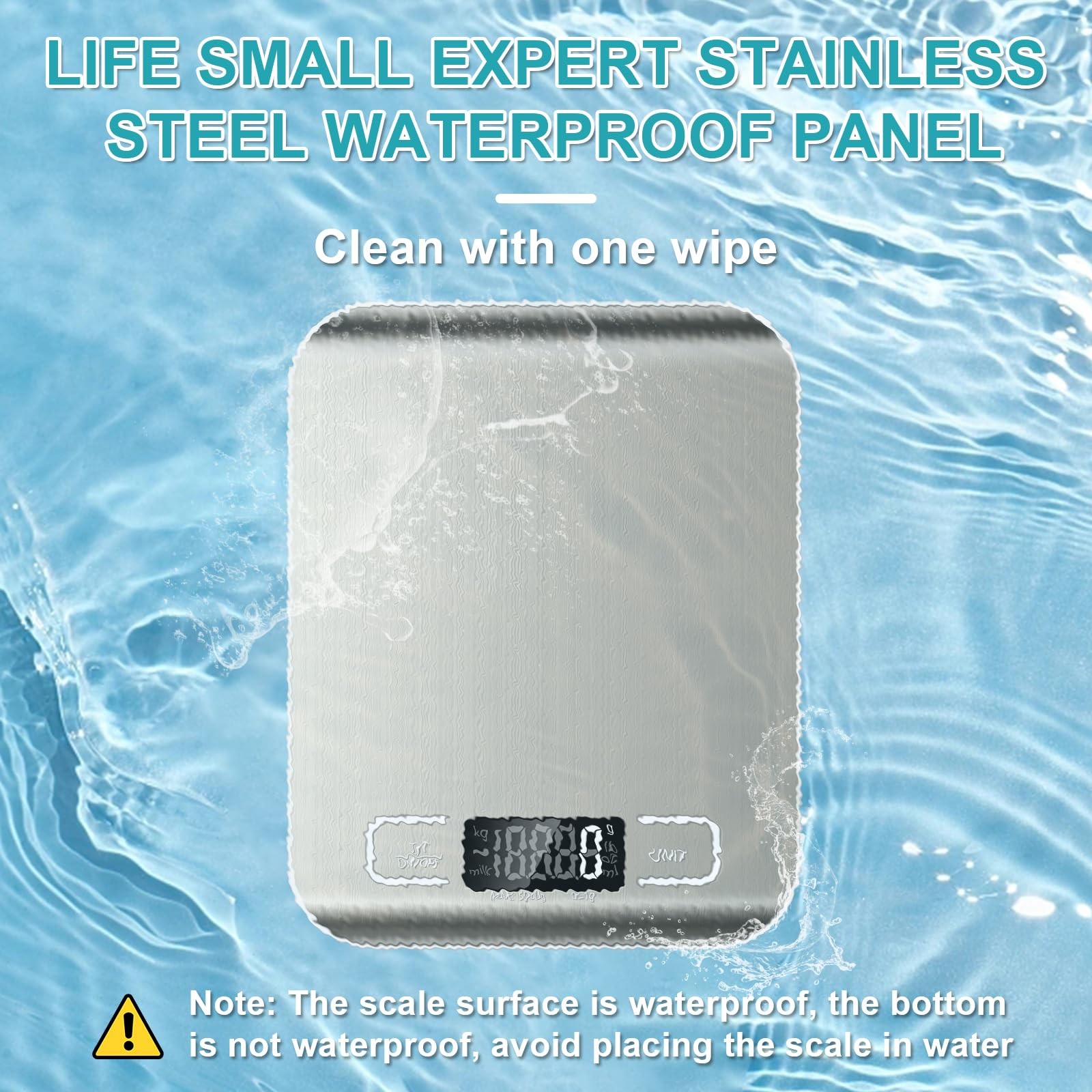 Food Scale, 11lb Kitchen Scale with 6 Units Tare Function & LCD Display, 0.05oz gallery