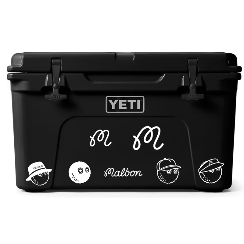 MALBON Golf - 7 Pack Bundle - Waterproof Vinyl Decal Sticker, 6 Year Durability gallery