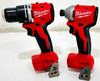 Milwaukee M18 1/4" Hex Impact & M18 1/2" Drill **Tools only*** (3650-20/3601-20) gallery