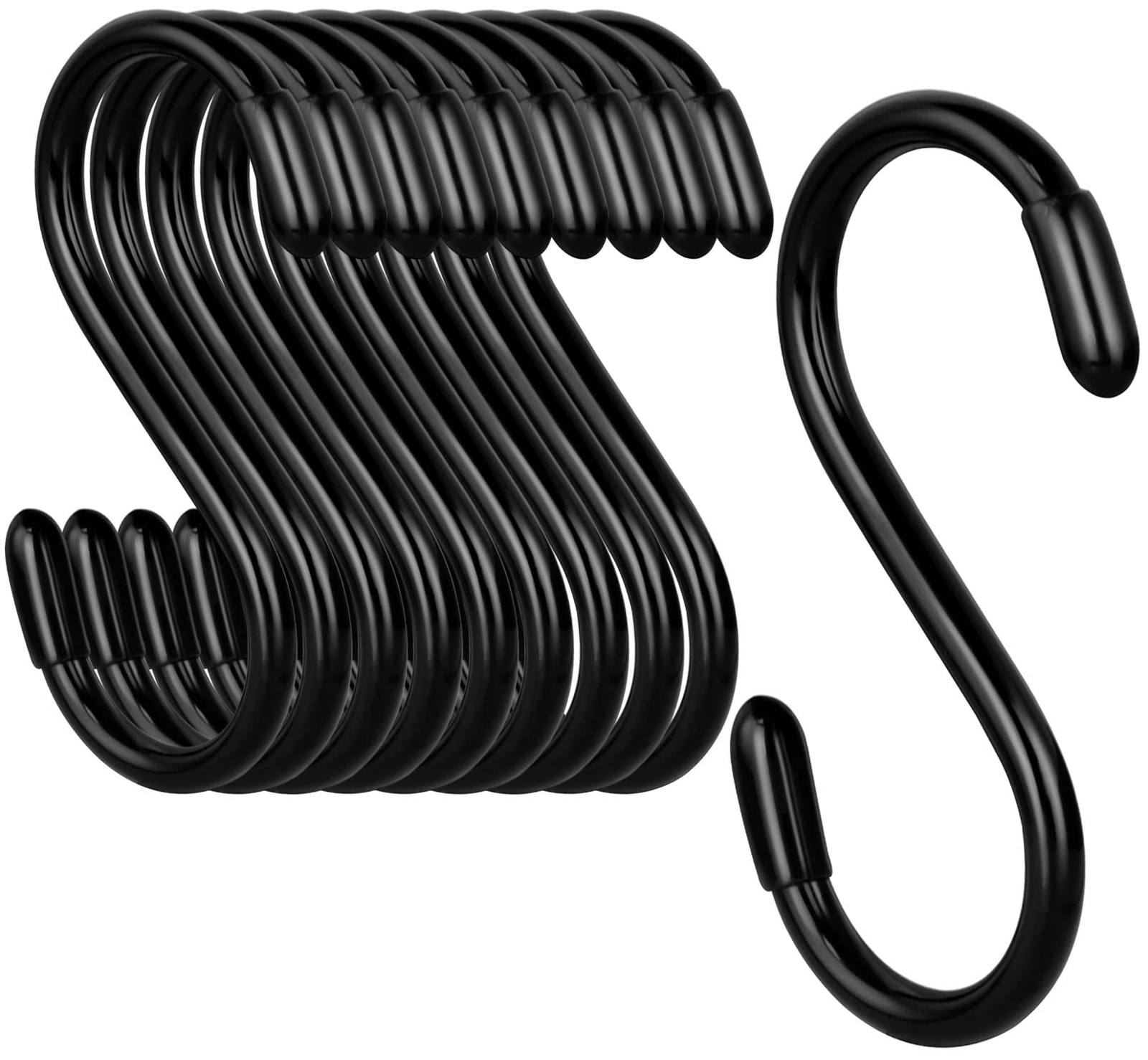 3 Inch Vinyl Coated S HooksS Hooks for Hanging Plants 10 Pack Non Slip Heavy ... gallery