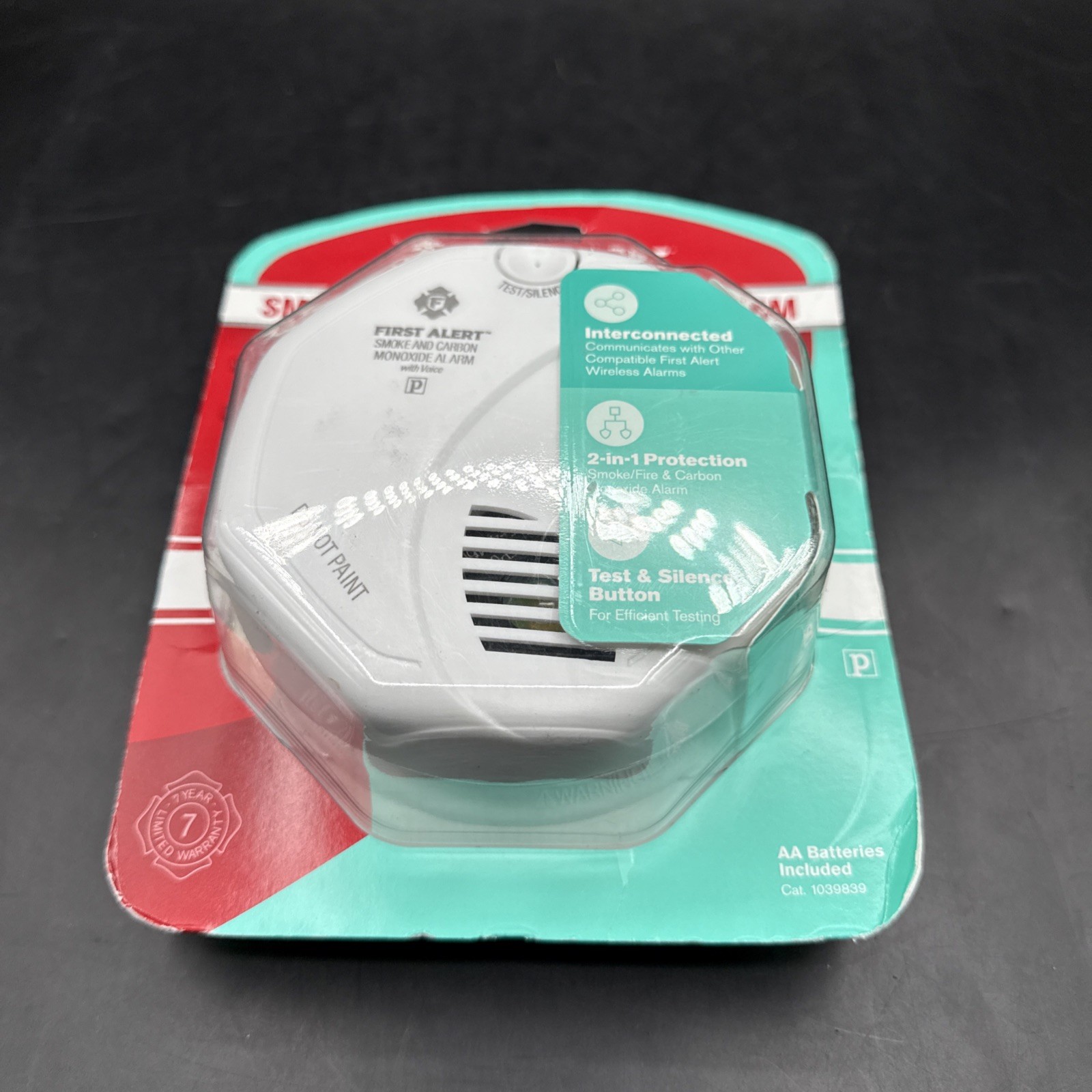 First Alert Wireless Interconnect Hardwired Smoke Alarm - SC0501CN gallery